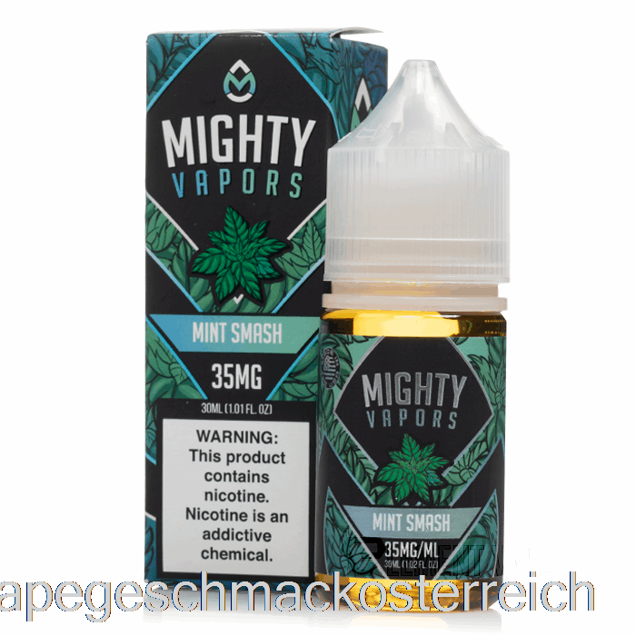 Mint Smash – Mächtige Salze – 30 Ml, 35 Mg Vape-Geschmack